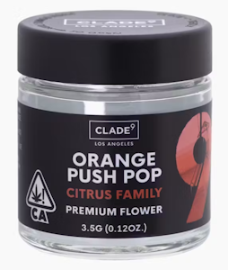 CLADE9 - [REC] Clade9 | Orange Push Pop | 3.5g Flower