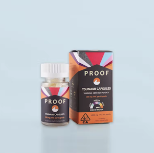 PROOF - PROOF 1000mg Tsunami High Potency Capsules 10ct