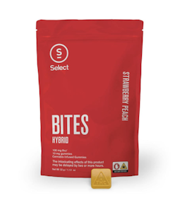 Select Bites | Strawberry Peach | 10pk/100mg