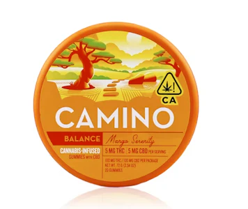 CAMINO - Camino - Balance - Mango Serenity - 5THC:5CBD - Gummies - 20pk - 100mg