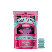 Lost Farm | Edible | Live Resin | Raspberry x Wedding Cake | 10-pack | 10mg