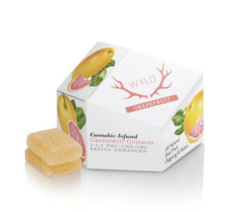 WYLD - Grapefruit - 1:1:1 THC/CBG/CBC - 10ct - 100mg