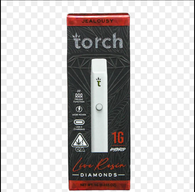 Torch - Torch - Jealousy - 1g Live Resin Diamonds Disposable Main Image