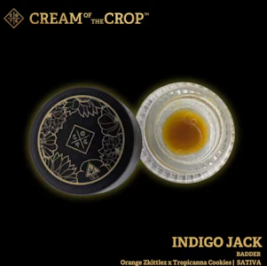 Cream Of The Crop. - Cream of the Crop - Indigo Jack - 1g Live Resin Badder