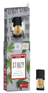 STIIIZY - Stiiizy - Full Gram Pod - Sativa - Strawberry Cough - Strawberry Flavor - (1g)