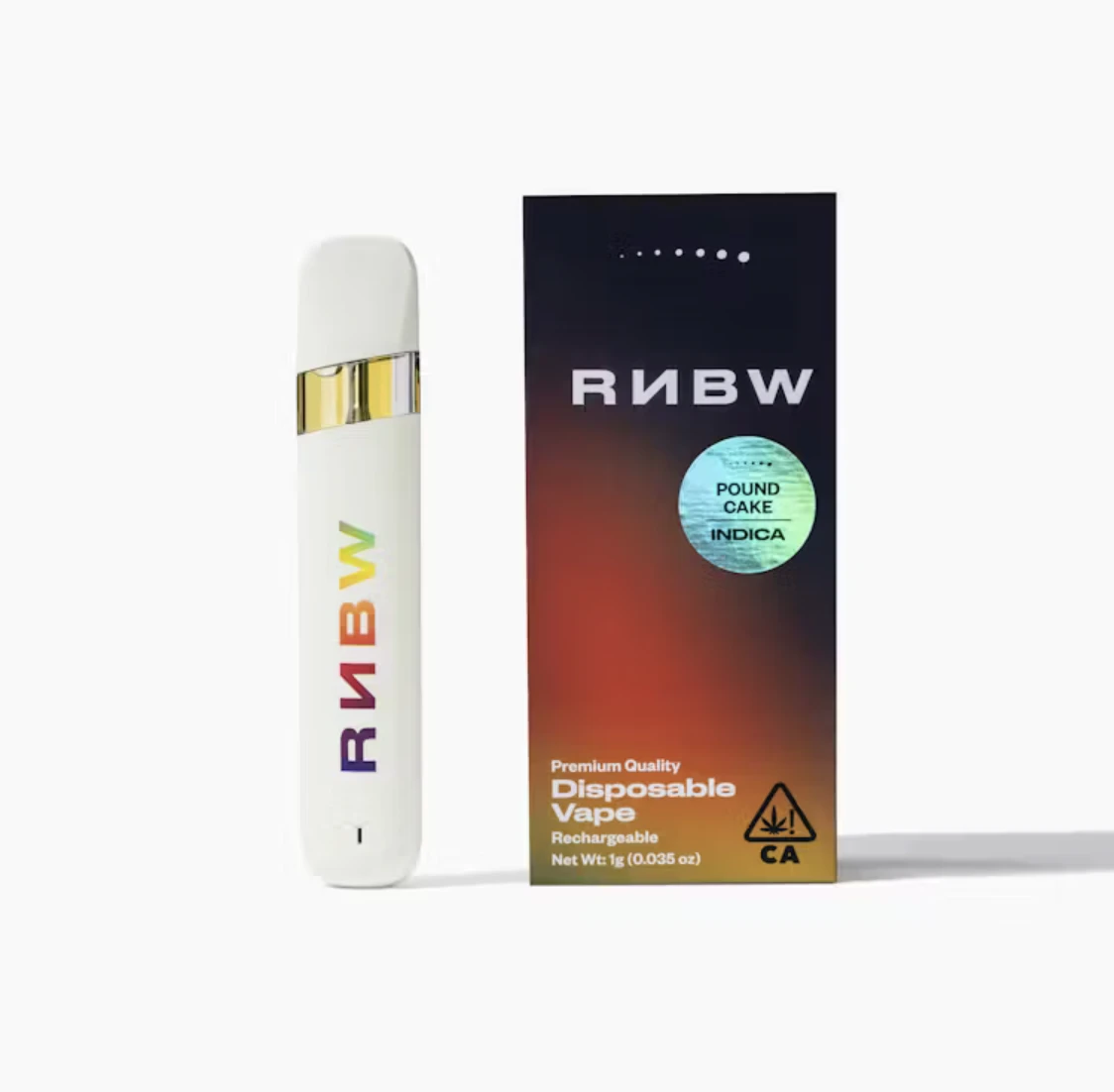 RNBW - Pound Cake (I) | 1g Disposable | RNBW Main Image