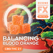 [REC] Ozone FX | Blood Orange - Balancing | 2:1 200mg CBG 100mg THC | 10pk Soft Chews