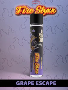 Glorious Cannabis - Grape Escape - 1g Infused - Fire Styxx