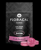 Floracal Live Rosin Gummies - Pink Lemonade - 100mg 10ct