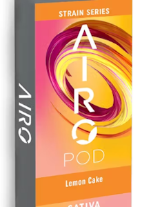AIRO BRANDS - [MED] AiroPod | Lemon Cake | 1g Magnetic Cartridge