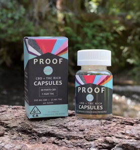 PROOF - PROOF 315mg 20:1 High CBD Capsules 30ct