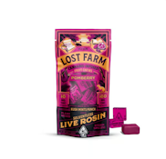 Lost Farm - Pomberry Kush Mints - 100mg Solventless Live Rosin Fruit Chews - 10pk