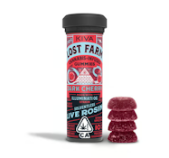 Lost Farm - Dark Cherry Illuminati OG - 100mg Solventless Live Rosin Fruit Chews - 10pk