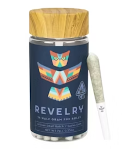 REVELRY - Revelry 7pk Prerolls 3.5g Blackberry Lemonade