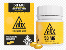 [ABX] THC Soft Gels - 50mg - 20ct