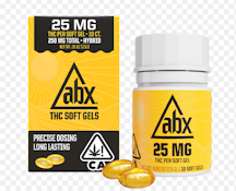 [ABX] THC Soft Gels - 25mg - 10ct