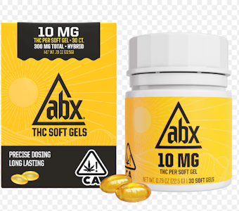 Absolute Extracts - [ABX] THC Soft Gels - 10mg - 30ct