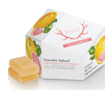 [WYLD] CBC Gummies - 100mg - 1:1:1 Grapefruit (S)