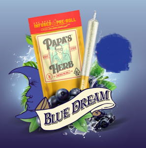 PAPA'S HERB - Papa's Herb - Blue Dream - 1g Infused Pre-Roll