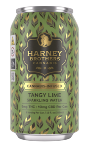 Harney Brothers Cannabis - Tangy Lime Sparkling Water | Harney Brothers | Liquid