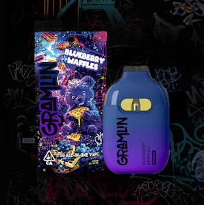 Gramlin - Blueberry Waffles - Disposable - 1g