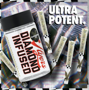 Claybourne Diamond Flyers Infused 5pk Prerolls 2.5g The Judge