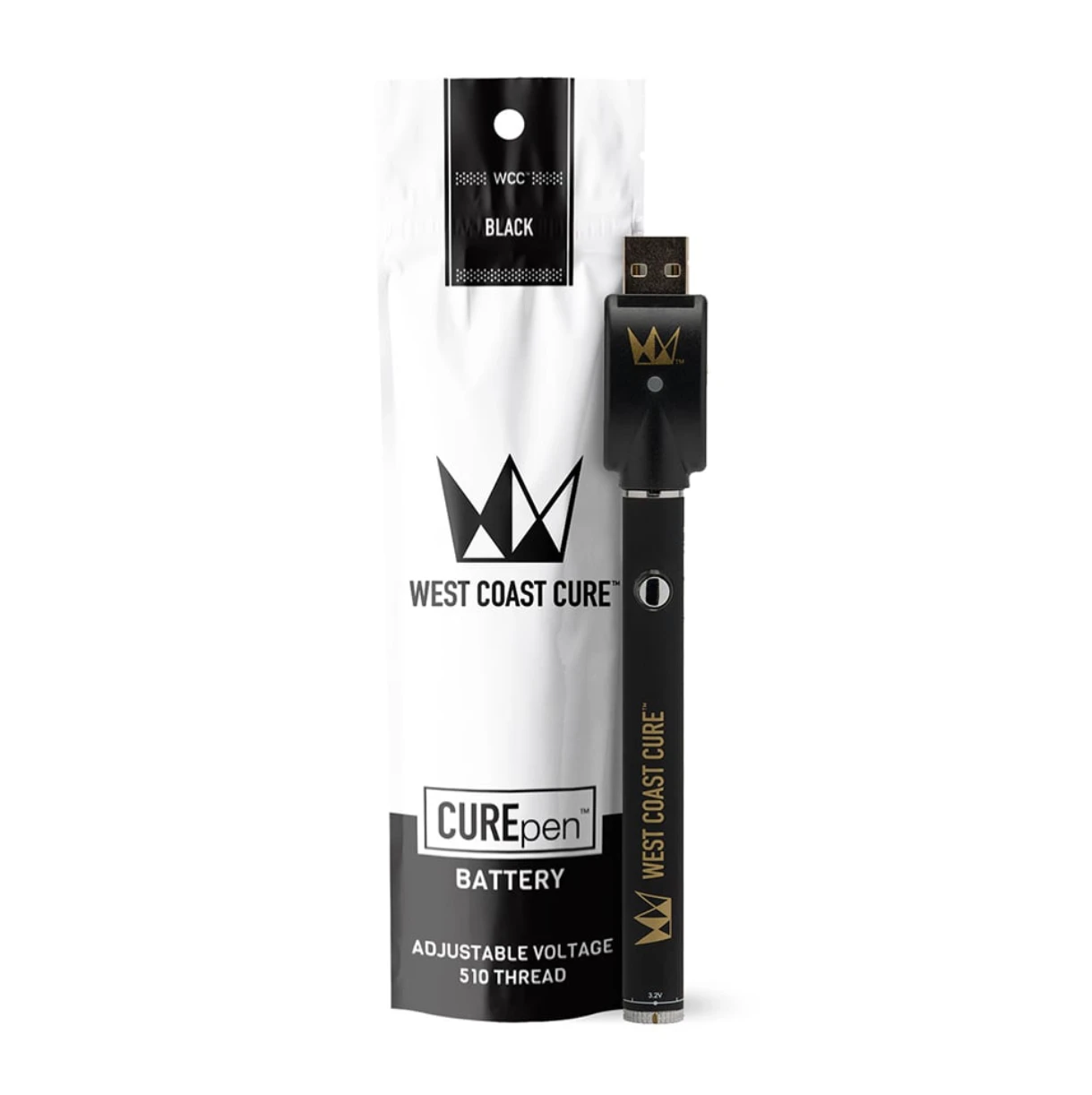 West Coast Cure - Curepen Battery - Black Main Image