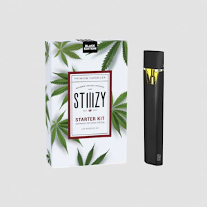 STIIIZY - Stiiizy - Black Starter Kit Vape Battery