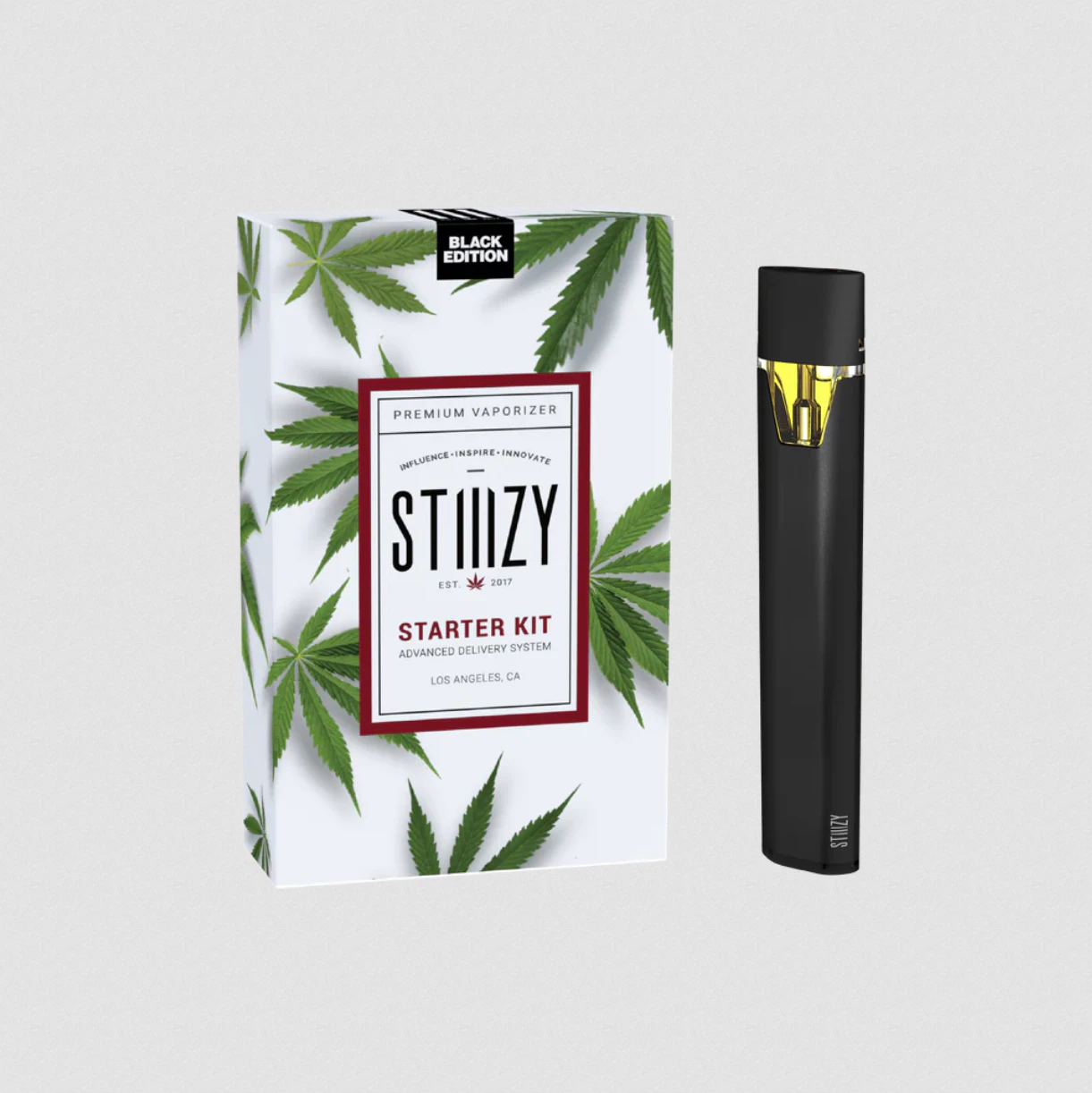 STIIIZY - Stiiizy - Black Starter Kit Vape Battery Main Image