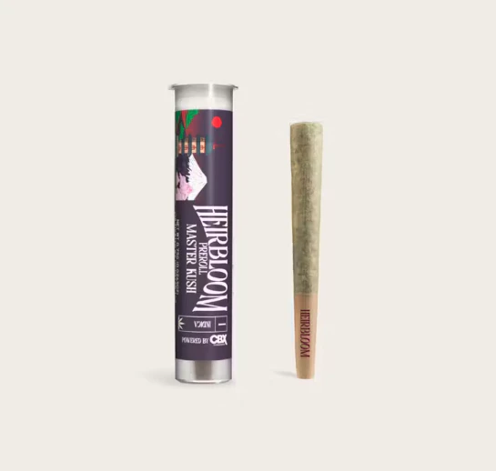 Heirbloom - Master Kush | 0.75g PreRoll | Heirbloom Main Image