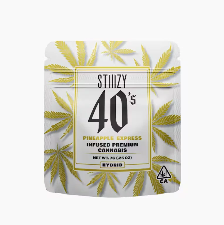 STIIIZY - Stiiizy - Pineapple Express - Infused 40's Mylar 7g Main Image