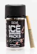 Rove - Peaches & Cream - Ice Packs Rosin Prerolls - Hash Infused - 5pk - 2.5G