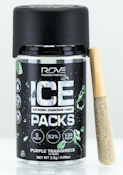 Rove - Purple Trainwwreck - Ice Packs Rosin Prerolls - Hash Infused - 5pk - 2.5G