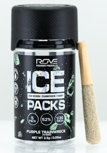 ROVE - Rove - Apple Fritter - Ice Packs Rosin Prerolls - Hash Infused - 5pk - 2.5G