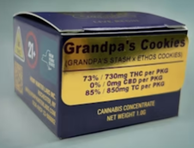 Kings Road - Kingsroad - Grandpa's cookies - Live Resin - 1g - Concentrate