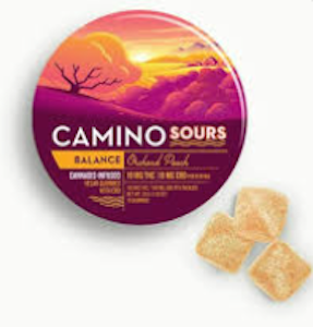 CAMINO - Camino | Edible | Sour Orchard Peach | 10-pack | 10mg
