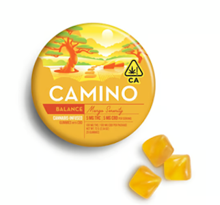 KIVA - Kiva Camino Gummies Mango Serenity CBD 1:1