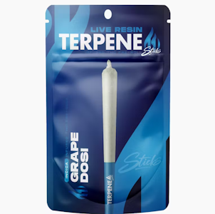 TERPENE TANKS - Terpene Sticks - Grape Dosi 1.2G Infused Pre-Roll