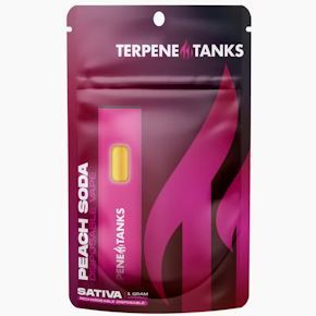 Terpene Tank - Peach Soda 1G All-In-One Disposable