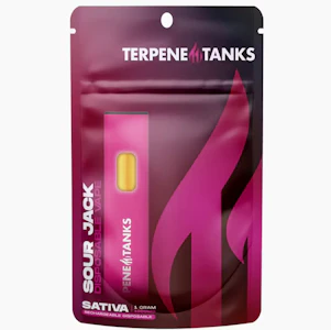 Terpene Tanks - Terpene Tank - Sour Jack 1G All-In-One Disposable