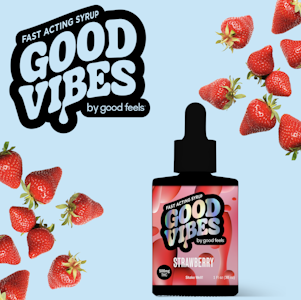 Good Vibes - 500mg Strawberry Syrup | TAX INCLD