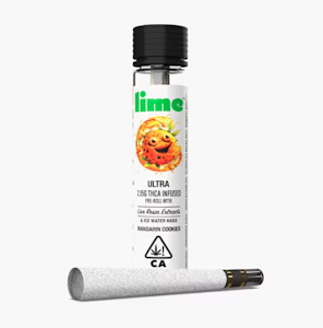 Lime - Mandarin Cookies (S) | 2.15g Infused Preroll | Lime
