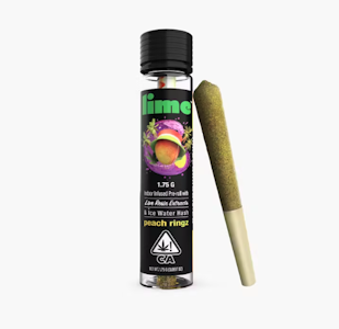 Lime - Peach Ringz (I) | 1.75g Infused Preroll | Lime