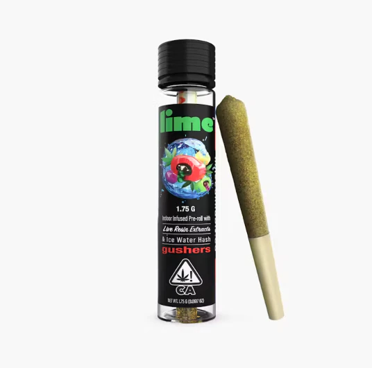 Lime - Maui Wowie (S) | 1.75g Infused Preroll | Lime Main Image