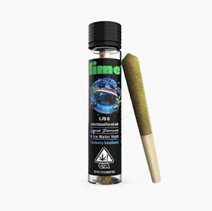 Lime - Blueberry Headband (H) | 1.75g Infused Preroll | Lime