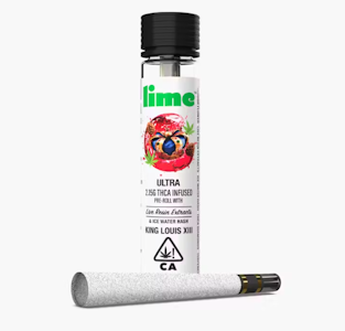 Lime - King Louis XIII (I) | 2.15g Infused Preroll | Lime