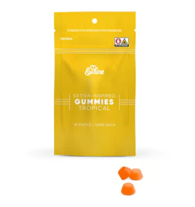 &SHINE - [MED ] &Shine | Tropical | 10pk/100mg