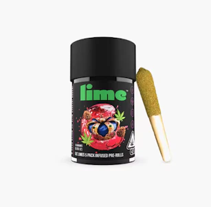 Lime - King Louis XIII (I) | Infused Preroll Pack | Lime