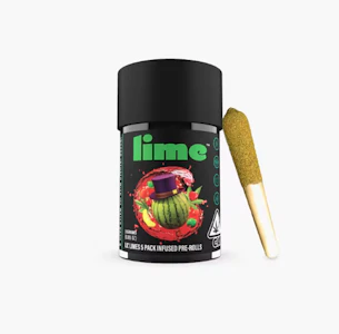 Lime - Watermelon Runtz (H) | Infused Preroll Pack | Lime