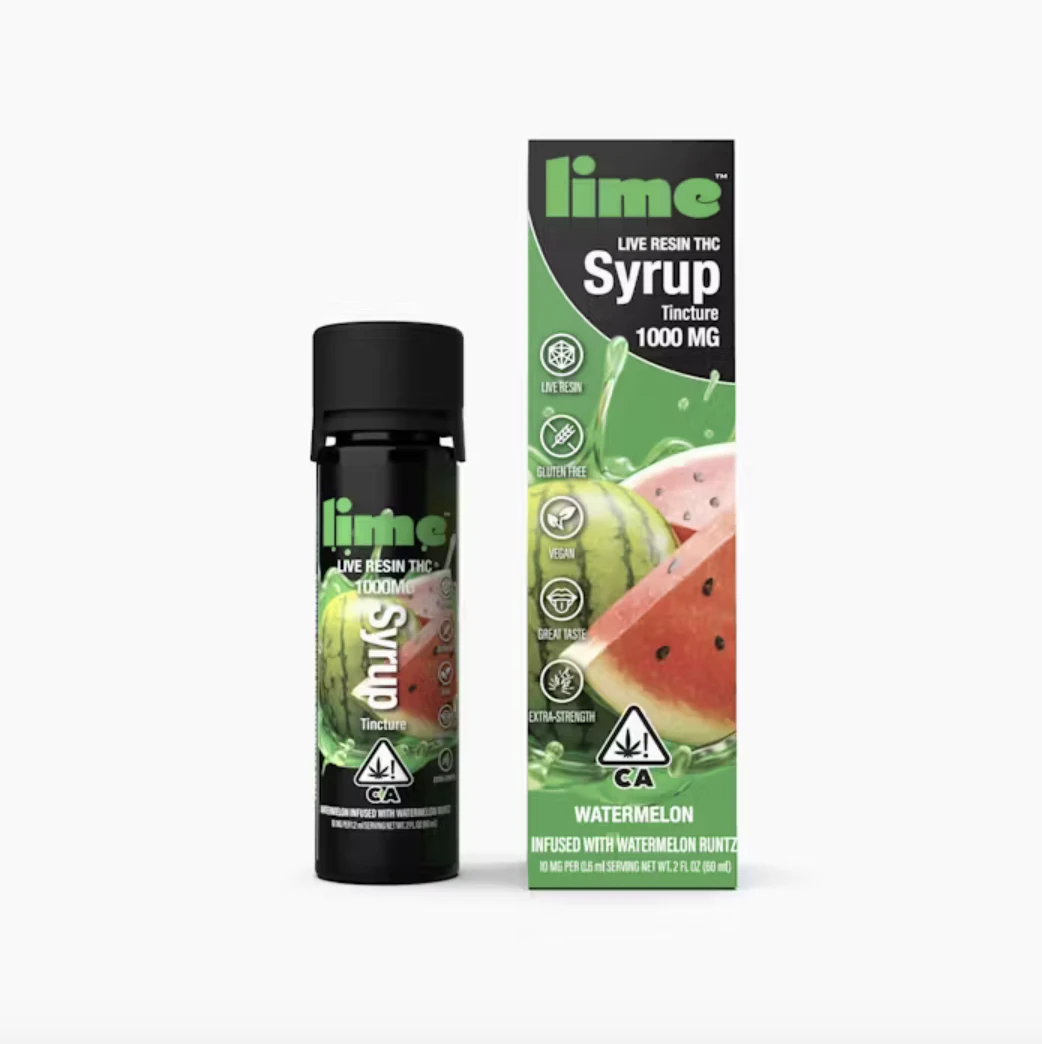 Lime - Watermelon | 1000mg Syrup | Lime Main Image